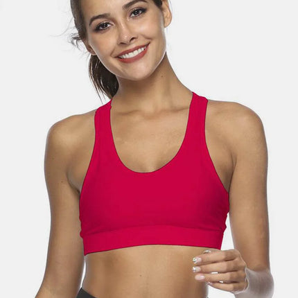 Cutout Scoop Neck Active Tank - MimiStylez