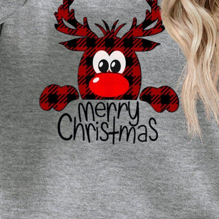 MERRY CHRISTMAS Graphic Sweatshirt - MimiStylez