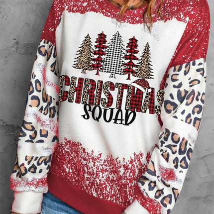 Christmas Tree Graphic Sweatshirt - MimiStylez