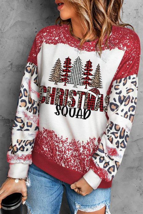 Christmas Tree Graphic Sweatshirt - MimiStylez