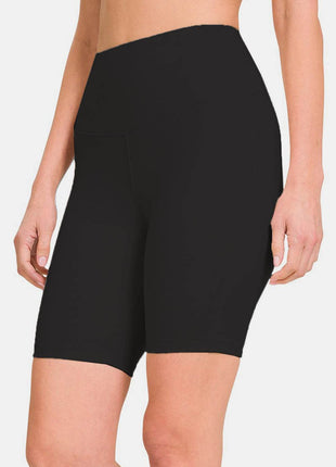 Zenana High Waist Active Shorts - MimiStylez