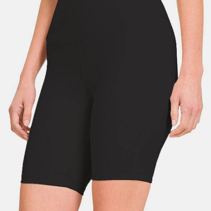 Zenana High Waist Active Shorts - MimiStylez