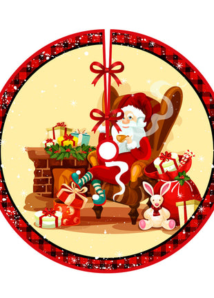 Christmas-tree Skirt Holiday Decoration Printing