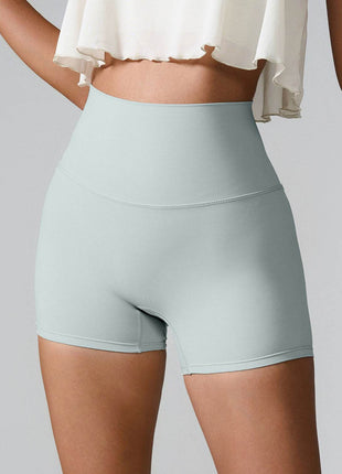 High Waist Active Shorts - MimiStylez