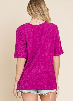 BOMBOM At The Fair Animal Textured Top - MimiStylez