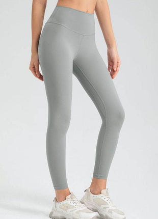 Wide Waistband Slim Fit Active Leggings - MimiStylez