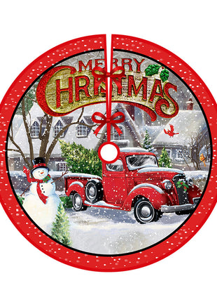 Christmas-tree Skirt Holiday Decoration Printing