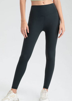 Wide Waistband Slim Fit Active Leggings - MimiStylez
