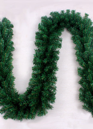 9FT Christmas Garland, Pre lit