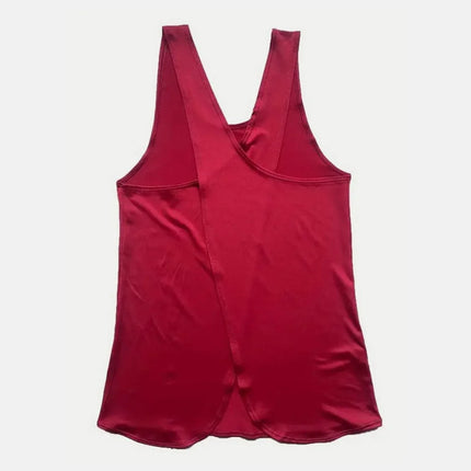 Crisscross Scoop Neck Active Tank - MimiStylez
