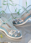 Slope heel / Blue / 35