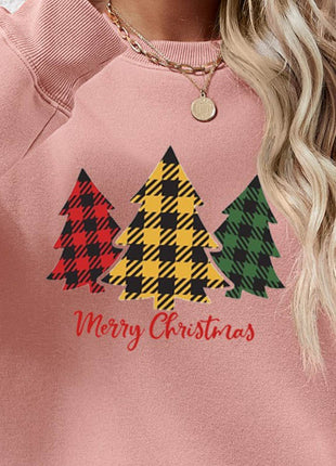 MERRY CHRISTMAS Dropped Shoulder Sweatshirt - MimiStylez