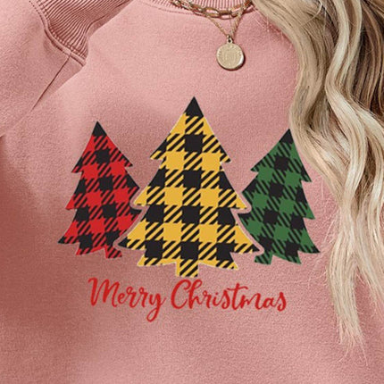 MERRY CHRISTMAS Dropped Shoulder Sweatshirt - MimiStylez