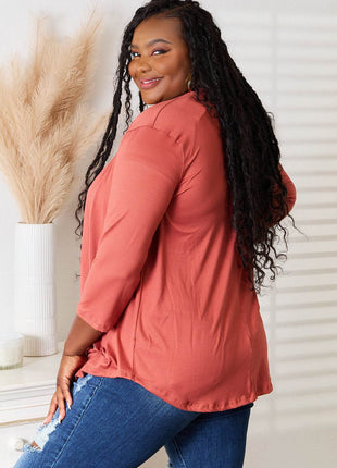 Culture Code Full Size Open Front Cardigan - MimiStylez