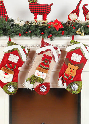 Christmas Stocking Decorations Gift Socks