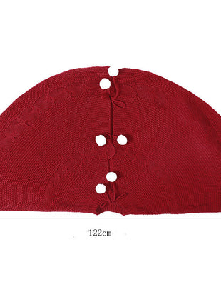 Christmas tree skirt decoration tree skirt