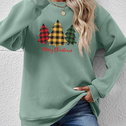 MERRY CHRISTMAS Dropped Shoulder Sweatshirt - MimiStylez