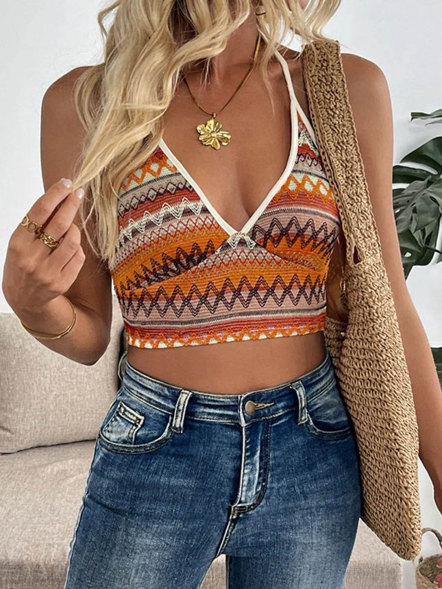 Halter Neck Short Cami - MimiStylez