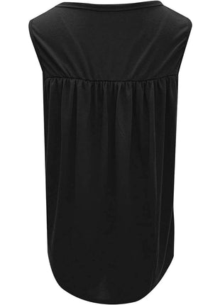 Lace Detail Round Neck Tank - MimiStylez