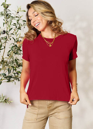 Basic Bae Full Size Round Neck Short Sleeve T-Shirt - MimiStylez