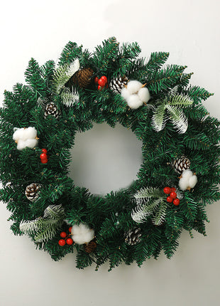 Christmas Pre Lit Wreath Decoration - 30cm, 40cm, 50cm
