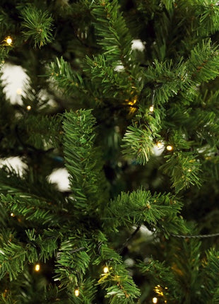 6FT Pre Lit Christmas Tree - 300 LED Lights, 1000 Branch Tips With Foldable Stand