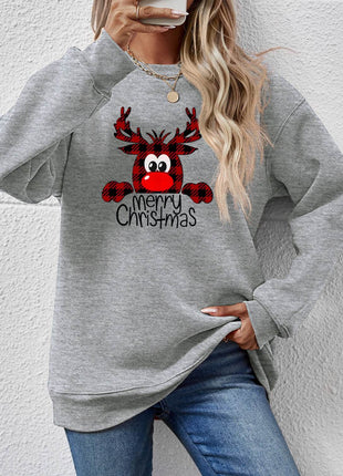 MERRY CHRISTMAS Graphic Sweatshirt - MimiStylez