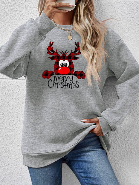 MERRY CHRISTMAS Graphic Sweatshirt - MimiStylez