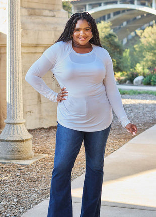 Basic Bae Full Size Round Neck Long Sleeve T-Shirt - MimiStylez