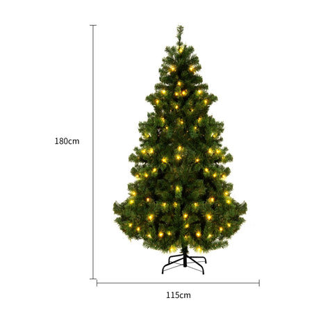 Pre Lit Cedar Christmas Tree Flocked Christmas With 800 Branch Tips, 250 Lights