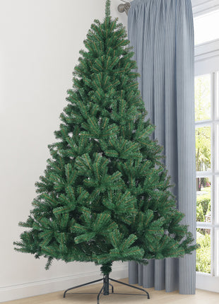 6FT Spruce Christmas Tree - Foldable Metal Bracket Unlit