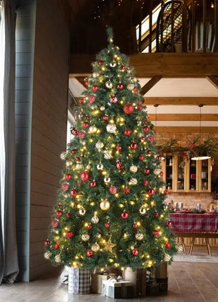 10ft Automatic Pre Lit Christmas Tree