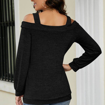 Cutout Cold-Shoulder Top - MimiStylez