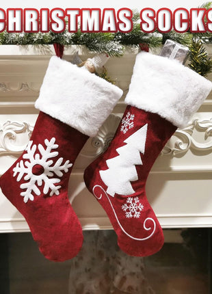 Christmas Socks Gift Bag