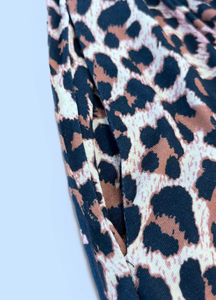 Double Take Printed Scoop Neck Sleeveless Buttoned Magic Dress with Pockets - MimiStylez