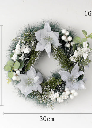 Christmas Wreath Pinecone Wreath Door Hanging Decoration