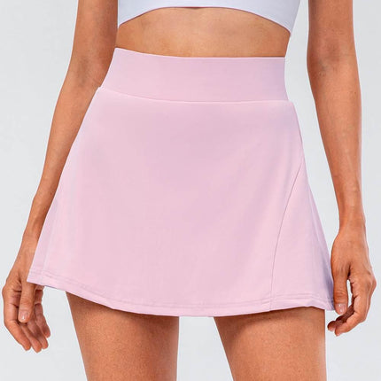 High Waist Pleated Active Skirt - MimiStylez