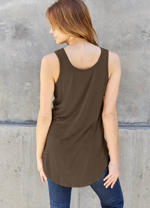 Basic Bae Full Size Round Neck Tank - MimiStylez
