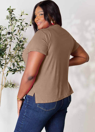 Basic Bae Full Size Round Neck Short Sleeve T-Shirt - MimiStylez