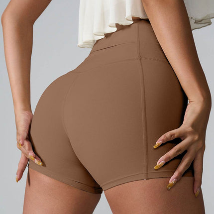 High Waist Active Shorts - MimiStylez