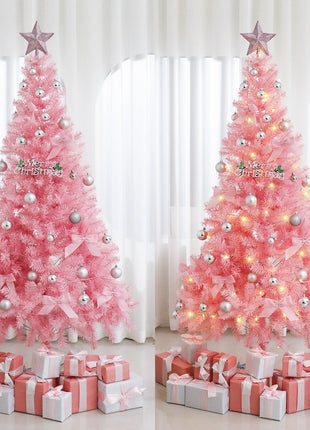 7FT Pink Christmas Tree With Decorations Included