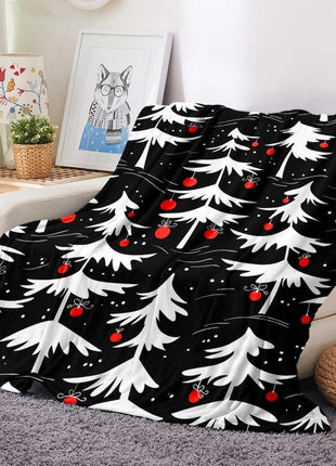 Christmas Printing Flannel Blanket