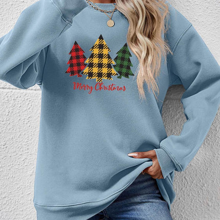 MERRY CHRISTMAS Dropped Shoulder Sweatshirt - MimiStylez
