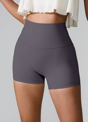 High Waist Active Shorts - MimiStylez