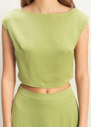 HYFVE Sleeveless Top and Maxi Skirt Set - MimiStylez