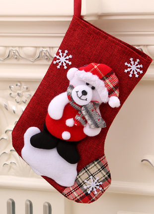 Christmas Stocking gift bag Christmas hanging Stocking