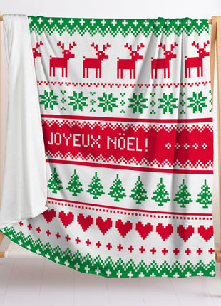 Christmas 3D Digital Printing Flannel Blanket