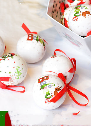 Christmas Gift Box With Christmas Tree Decoration Pendant