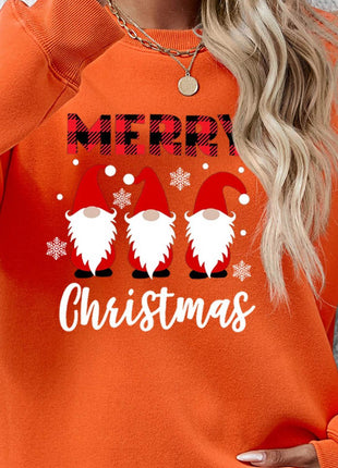 MERRY CHRISTMAS Long Sleeve Sweatshirt - MimiStylez