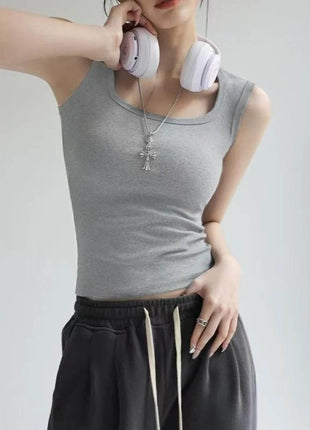 Plus Size Wide Strap Tank - MimiStylez